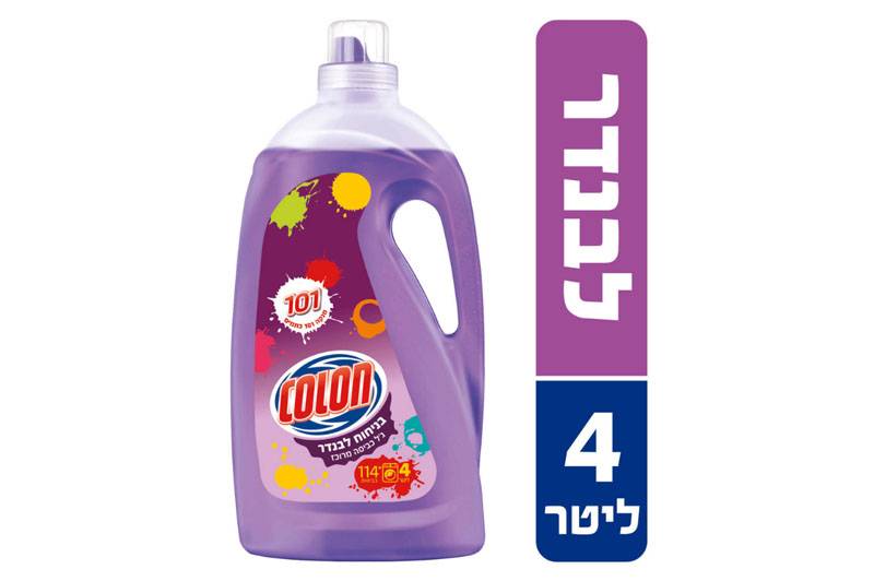 ג'ל כביסה קולון בניחוח לבנדר 4 ליטר