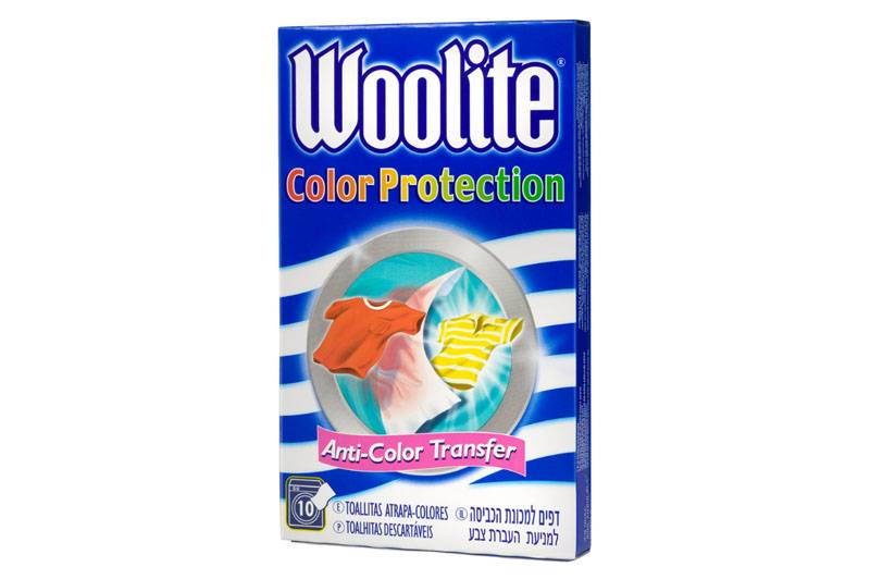דפים למניעת העברת צבע Woolite